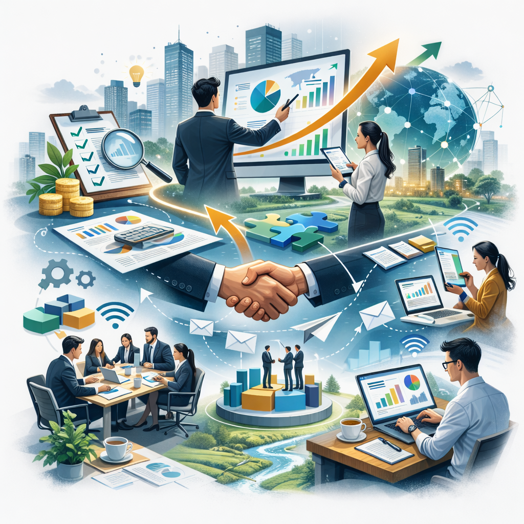 Dari Strategi ke Eksekusi: Mengoptimalkan Nilai Berkelanjutan melalui Manajemen Bisnis Modern